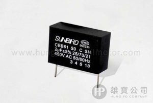2µF_Black_Square (Welded) Running_Capacitor