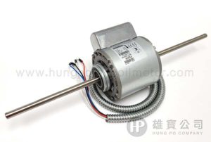 Taiwan MOT-600HW (42W) 1Φ-230V Double Shaft (12mm) Fan Coil Motor