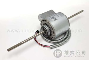Taiwan MOT-800HW (73W) 1Φ-230V Double Shaft (12mm) Fan Coil Motor