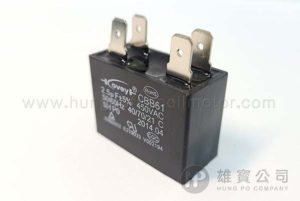 2.5µF_Black_Square (Large Terminals) Running_Capacitor