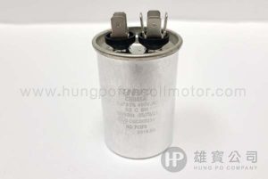 4µF_Aluminum_Case Round (Male Terminals) Running_Capacitor