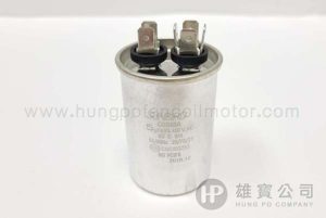 5µF_Aluminum_Case Round (Male Terminals) Running_Capacitor