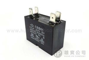 5µF_Black_Square (Large Terminals) Running_Capacitor