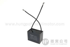 25µF_Black_Square (Wired) Running_Capacitor