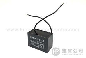 30µF_Black_Square (Wired) Running_Capacitor