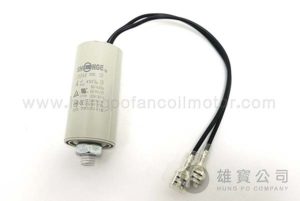 4µF_White_Round (Wired with Screw at the bottom) Running_Capacitor