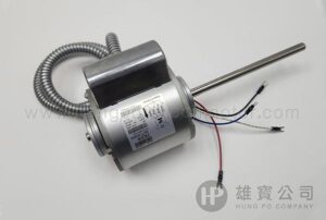 Taiwan MOT-300SW (14W) 1Φ-230V Single Shaft (12mm) Fan Coil Motor